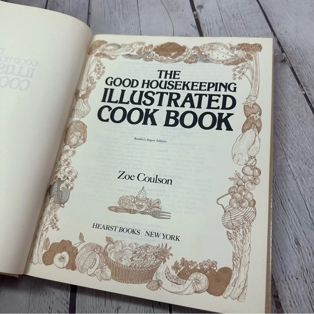 vintage 1980 the good housekeeping illustrated cook book reader's digest